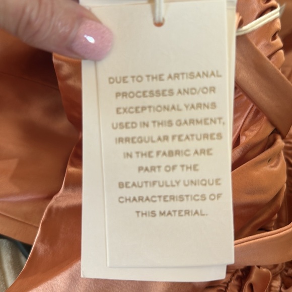 NWT‎ Ulla Johnson Lelita Midi Dress in Copper Sz 0 $1240 - Picture 11 of 12